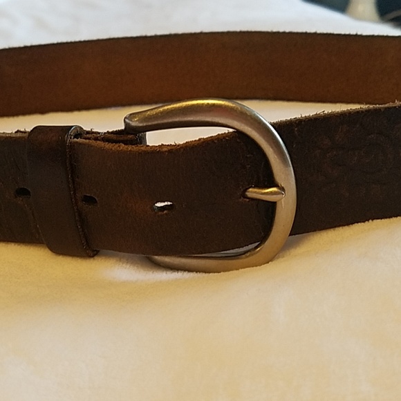 Fossil Tooled Belt - Picture 2 of 5